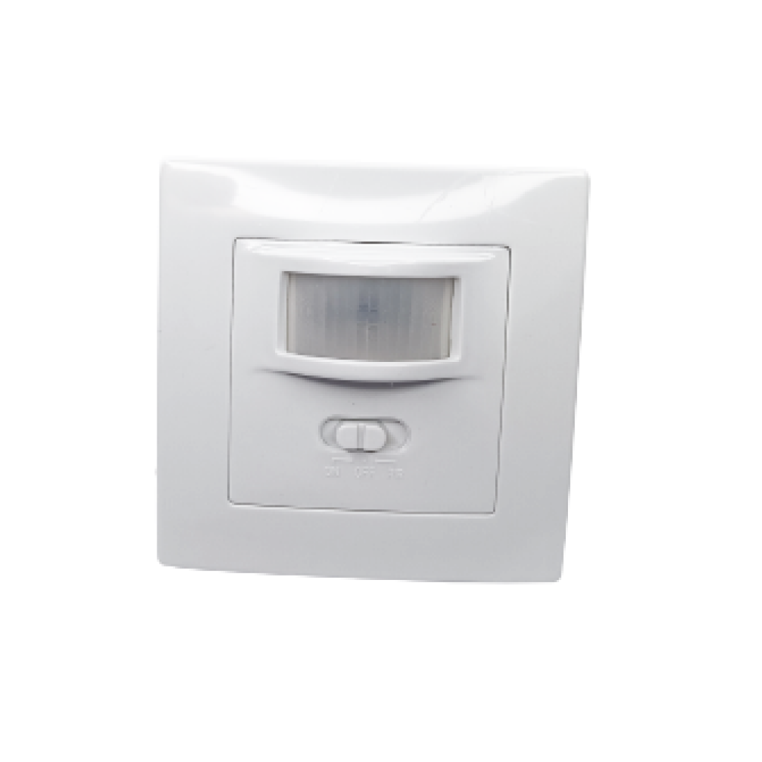 PIR WALL-MOUNTED HIDDEN INFRARED MOTION SENSOR ON/OFF SWITCH - Geld Tech Sensor